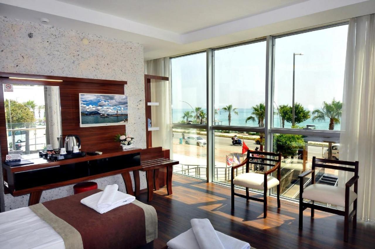 Uk Blue Coast Hotel (Adults Only) Alanya Kültér fotó